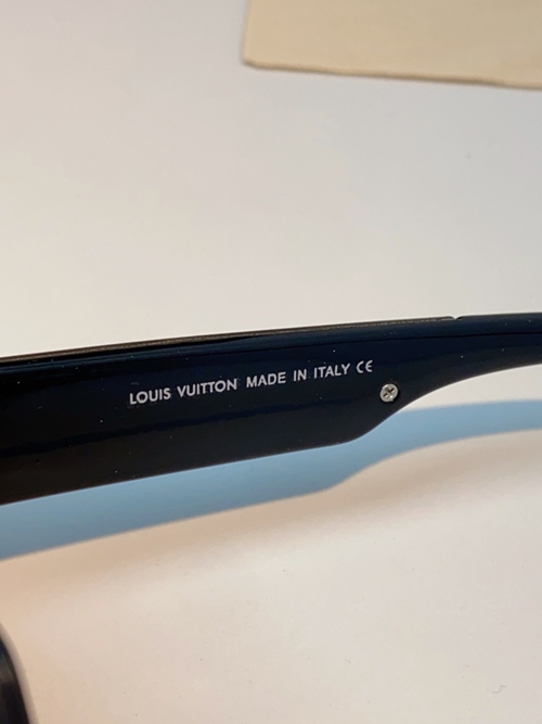 ルイヴィトンサングラス角部分ディテール